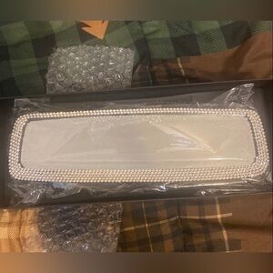 Rhinestone Car Rear View Mirror